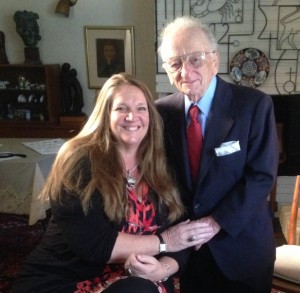Ben Ferencz and Wendy White